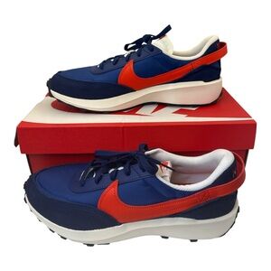 Nike Waffle Debut Women's Low Top Sneakers Retro Style Comfort Running Shoes, 11